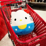 Hello Kitty Squishmallows Plush in the Cart