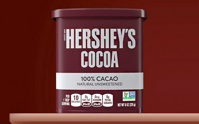 Hersheys Cocoa Powder Can