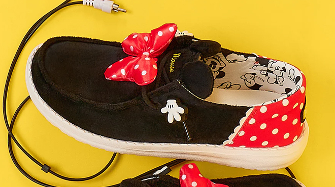 Hey Dude Minnie Mouse Wendy Shoes