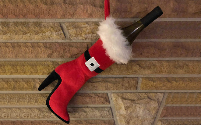 High Heel Christmas Stocking