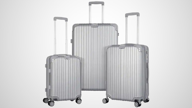 Hikolayae Grand Creek 3 Piece Luggage Set