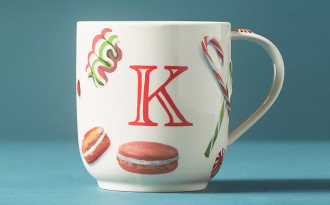 Holifaye Stoneware Monogram Mug