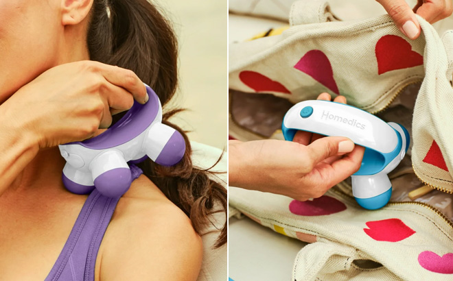 Homedics Quad Mini Vibration Massagers