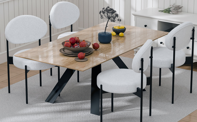 Hommpa Dining Chairs 4 Piece Set