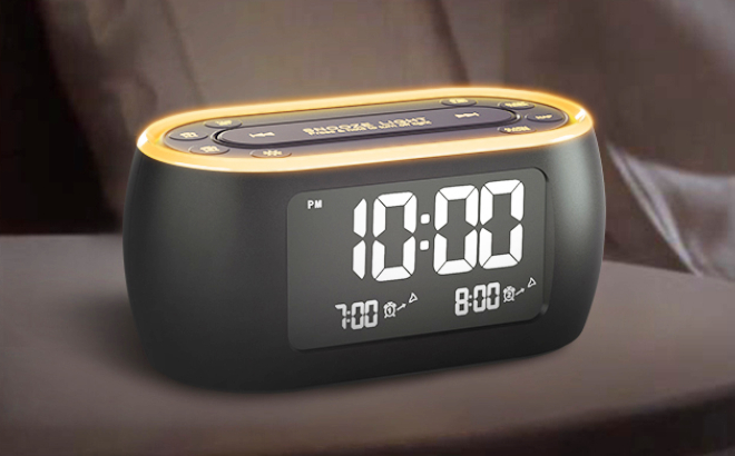 Housbay Glow Small Alarm Clock Radio