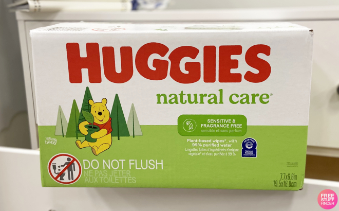 Huggies Natural Care Sensitive Baby Wipes 1