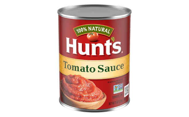 Hunts 100 Natural Tomato Sauce