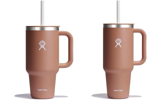 Hydro Flask 32 and 40 Oz All Around Travel Tumbler Sandy