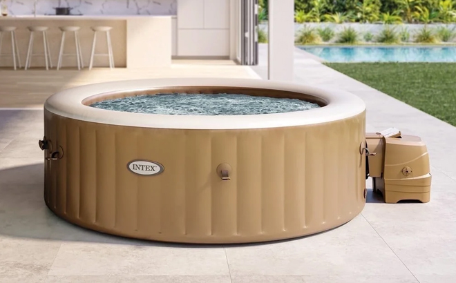 Intex 6 Person PureSpa Bubble Massage Inflatable Hot Tub