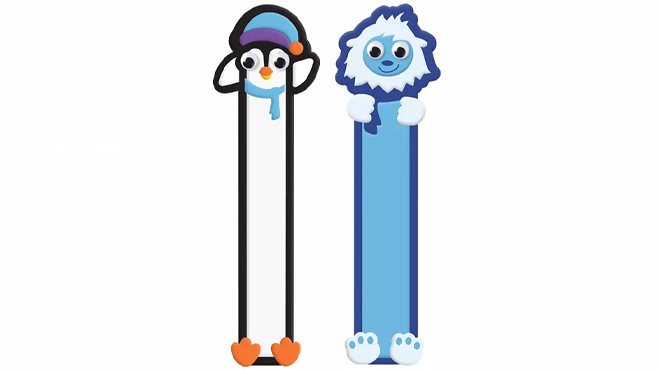 JCPenney Penguin and Yeti Bookmark