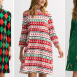 Jollidays Long Sleeve Mock Neck Dresses