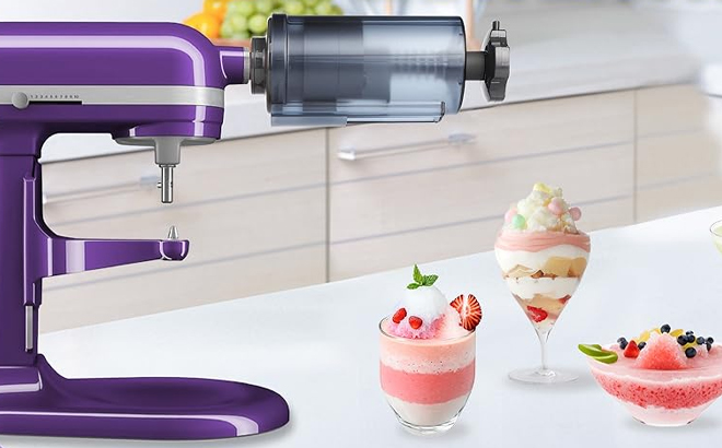 Jooke Shaved Ice Attachment for KitchenAid Mixer