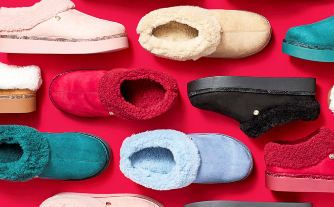 Joy Glamorous Cozy Slippers in VArios Colors