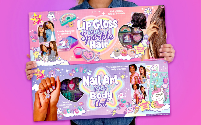 Just My Style Nail Art Body Art Set