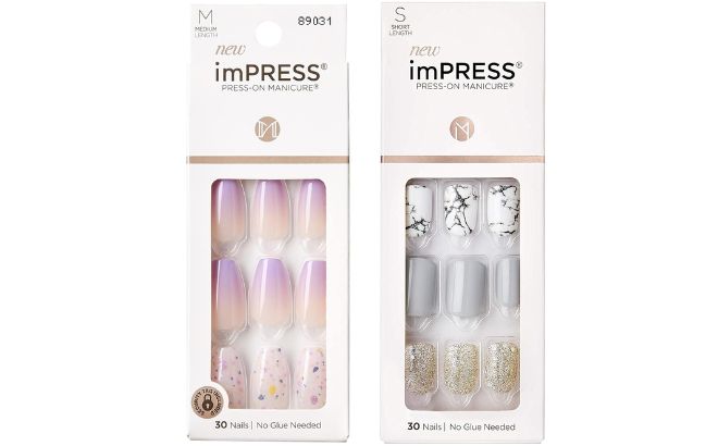 KISS imPRESS No Glue Mani Press On Nails