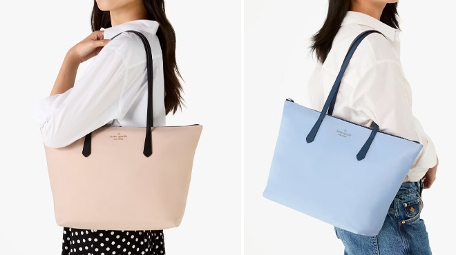 Kate Spade Outlet Kitt Colorblock Medium Totes