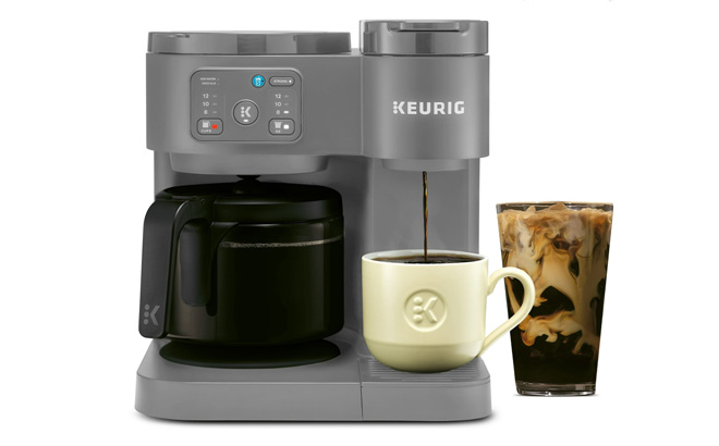 Keurig K Duo Essentials Coffee Maker Carafe in Grey