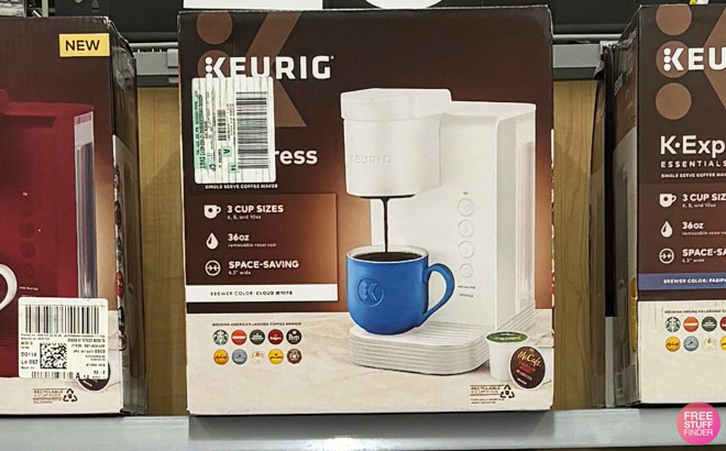 Keurig K Express Essentials Single Serve K Cup Pod Coffee Maker