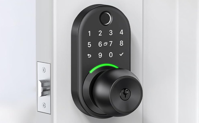 Keypad Smart Door Lock with Knob