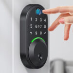 Keypad Smart Lock on the Door