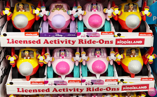 Kiddieland Disney Lights and Sounds Activity RideOn Toys