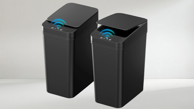 Koeyle Automatic Touchless Garbage Cans 2 Pack