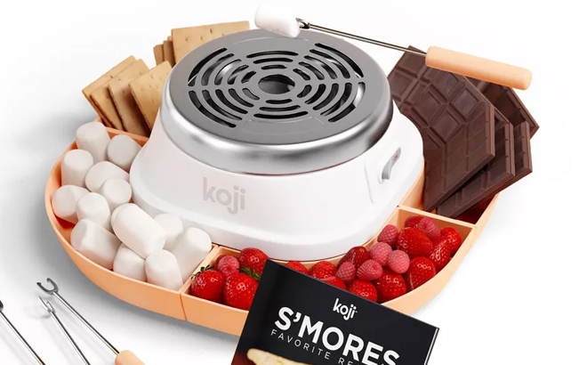 Koji Smores Maker on the kitchen counter