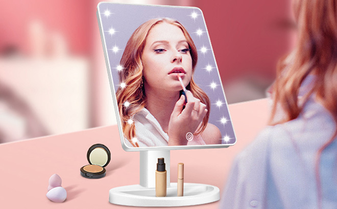 Kookin Lighted Vanity Makeup Mirror