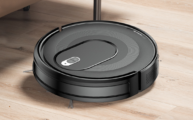 Kozvix Robot Vacuum Cleaner on the Floor