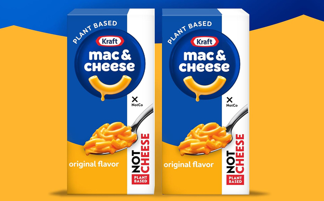 Kraft NotCo Original Flavor Plant Based Mac Cheese Boxes