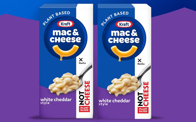 Kraft NotCo White Cheddar Style Plant Based Mac Cheese Boxes