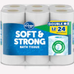 Kroger Toilet Paper Double Roll 12 Pack