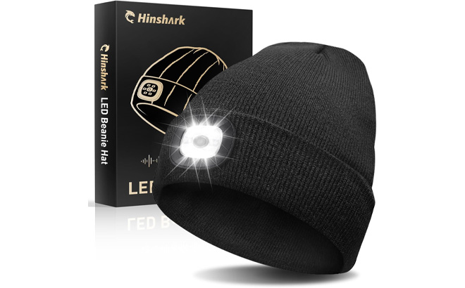 LED Beanie Hat with Light