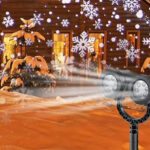 LED Christmas Snowflake Projector Lights