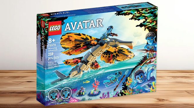 LEGO Avatar 259 Piece The Way of Water Skimwing Adventure Set