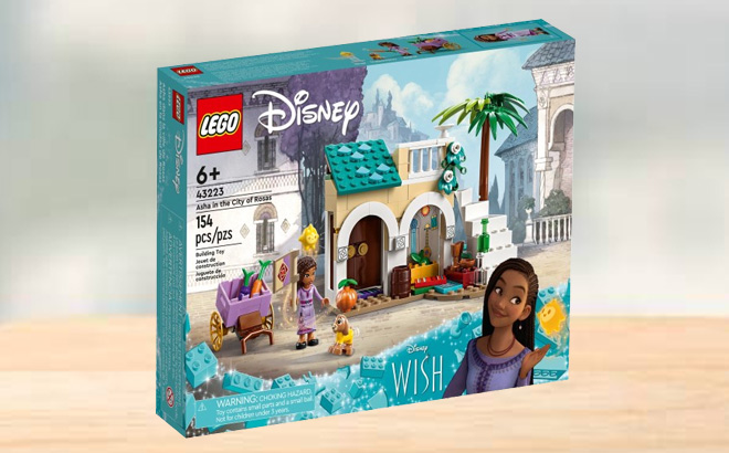 LEGO Disney Wish Asha in The City of Rosas