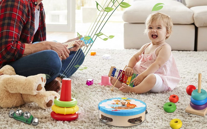 LOOIKOOS Toddler Musical Instruments