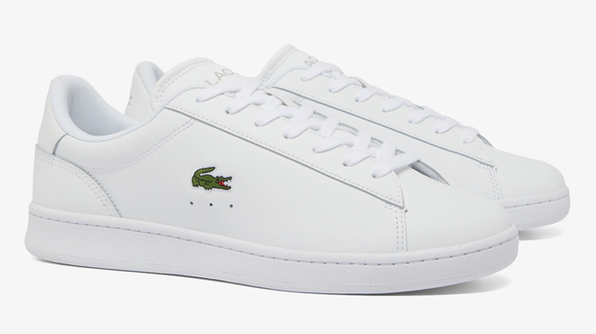 Lacoste Mens Carnaby Set Leather Sneakers