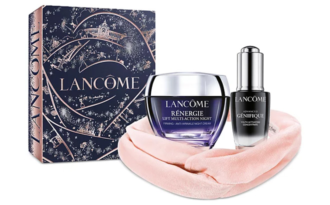 Lancome 3 Piece Beauty Sleep Routine Skincare Set