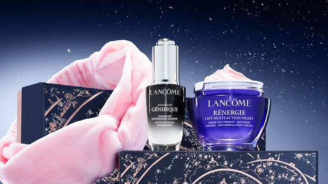 Lancome Beauty Sleep Routine Holiday Skincare Set