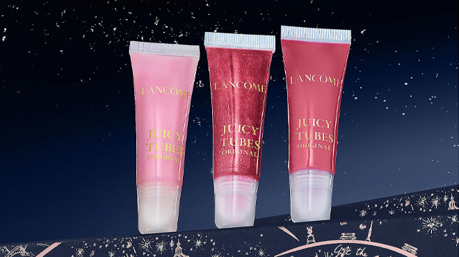 Lancome Juicy Tubes Lip Gloss Trio Gift Set