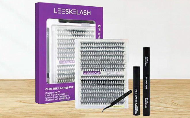 Lash Extension Clusters 280 Count Kit