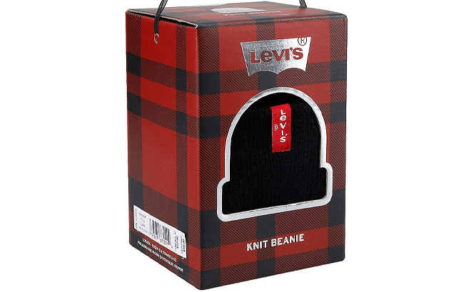 Levis Beanie Stocking Stuffer Cold Weather Set