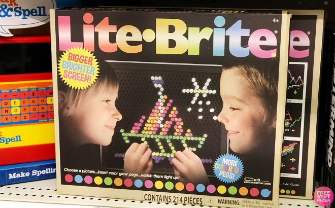 Lite Brite Classic on the Shelf