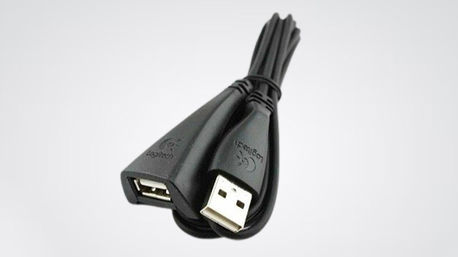 Logitech Receiver Extender Cable