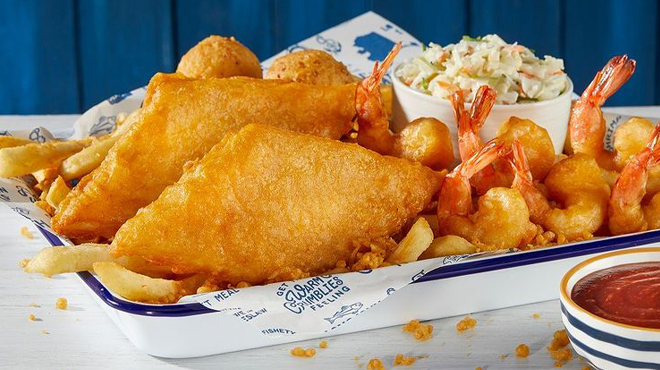 Long John Silvers Variety Platters