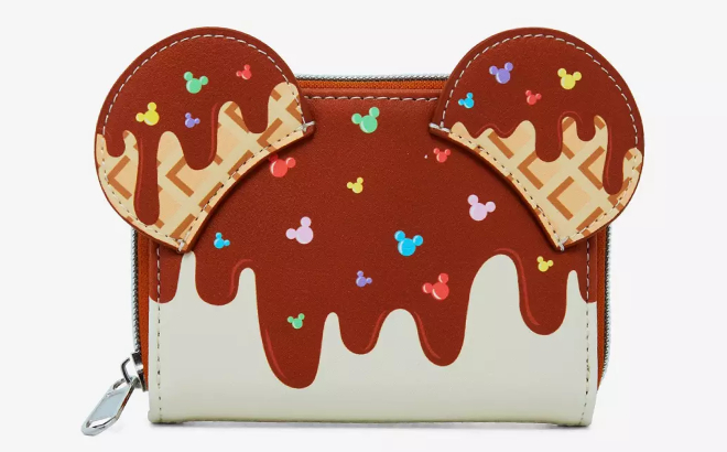 Loungefly Disney Mickey Mouse Ice Cream Mini Wallet