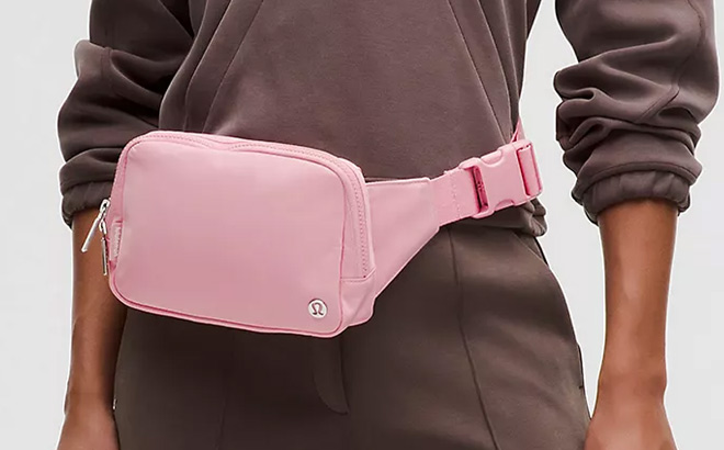 Lululemon Everywhere Belt Bag Large in Pink Tide Color