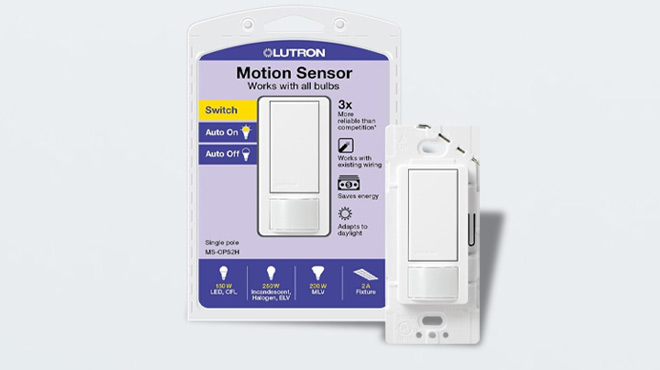 Lutron Maestro Motion Sensor Light Switch