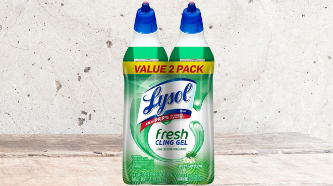 Lysol Toilet Bowl Cleaner Gel 2 Pack